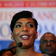Then-Atlanta mayoral candidate Keisha Lance Bottoms declares victory during an election night watch party Dec. 6, 2017, in Atlanta.